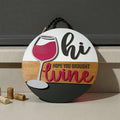 Hand made wooden sign